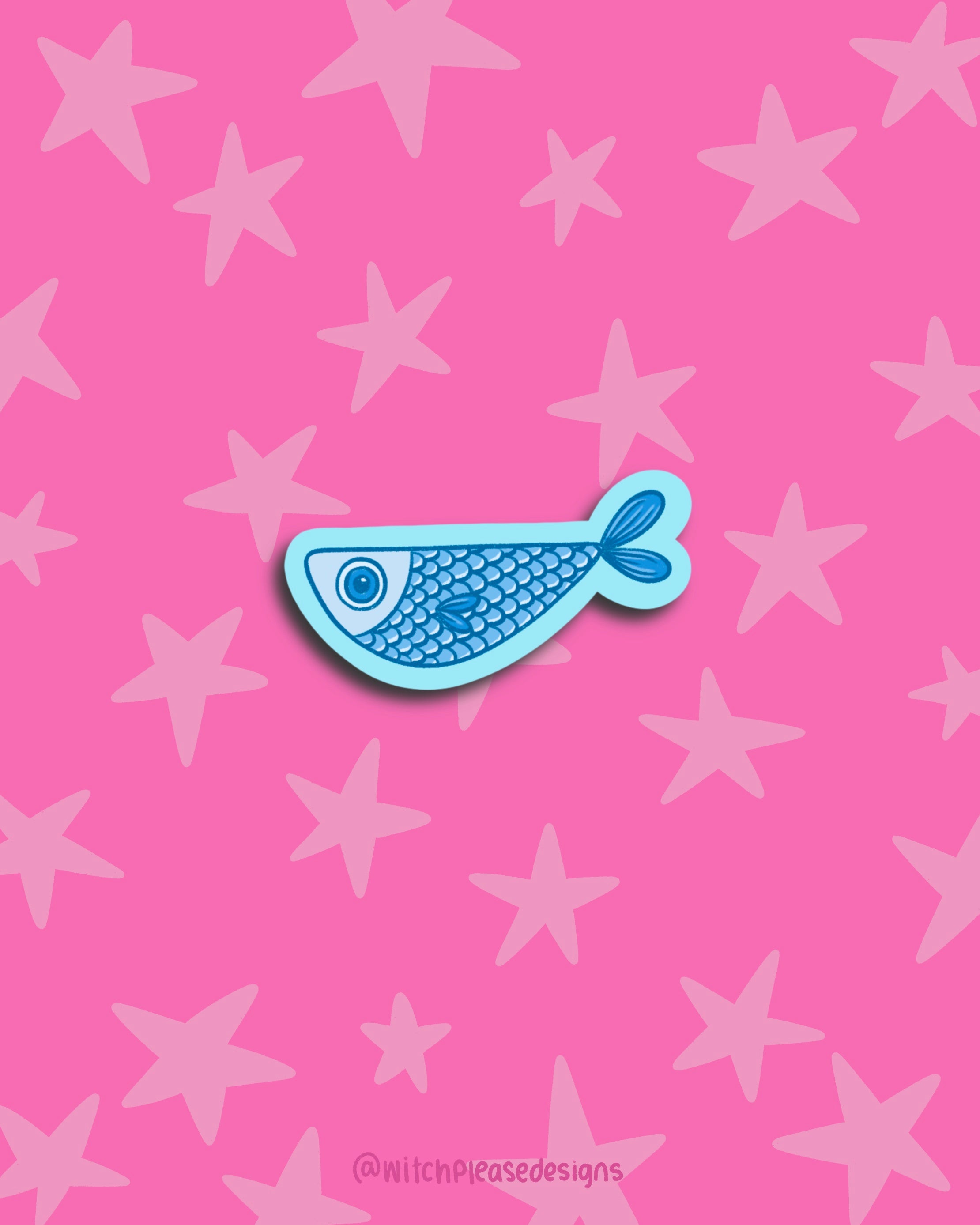 Single Fish Sticker