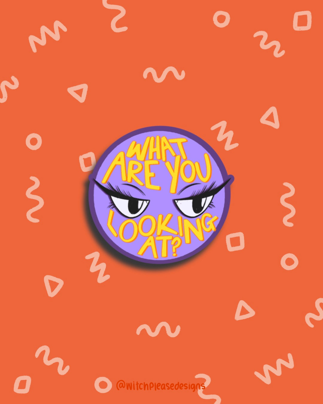 What Are You Looking At? Sticker